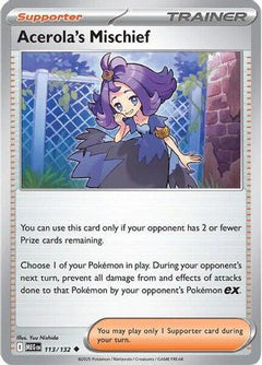 Acerola's Mischief - 113/132 113 - ME01 Mega Evolution Reverse Holofoil-1
