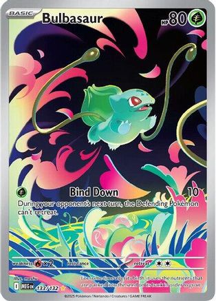 Bulbasaur - 133/132 133 - ME01 Mega Evolution Holofoil-1
