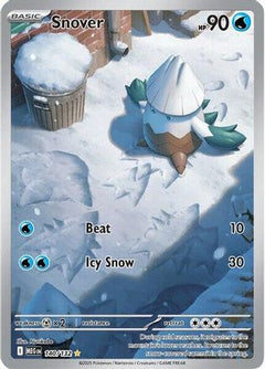 Snover - 140/132 140 - ME01 Mega Evolution Holofoil-1
