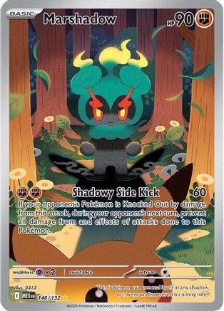 Marshadow - 146/132 146 - ME01 Mega Evolution Holofoil-1