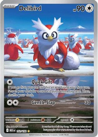 Delibird - 152/132 152 - ME01 Mega Evolution Holofoil-1