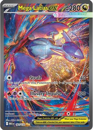 Mega Latias ex - 181/132 181 - ME01 Mega Evolution Holofoil-1