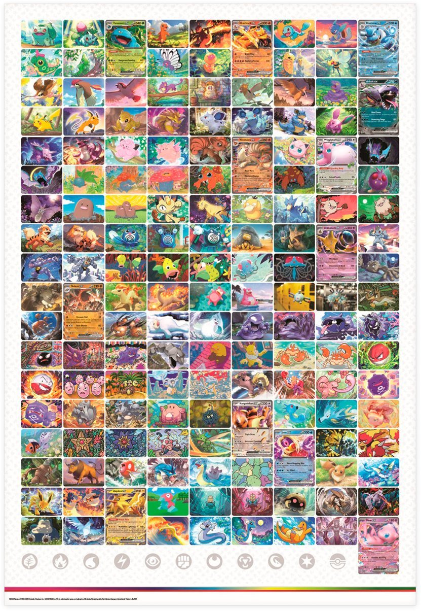 Pokémon TCG - Scarlet & Violet - 151 - Poster Collection-2