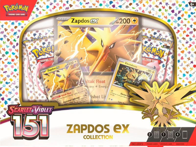 Pokémon TCG - Scarlet & Violet - 151 - Zapdos ex Collection-1