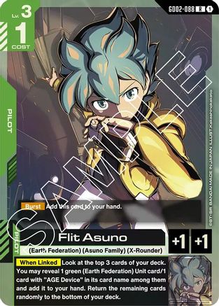 Flit Asuno (GD02-088) - Dual Impact Holofoil-1