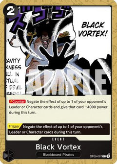 Black Vortex (Reprint) (OP09-097) - Premium Booster -The Best- Vol. 2-1