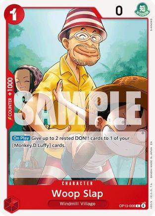 Woop Slap (OP13-006) - Carrying On His Will-1