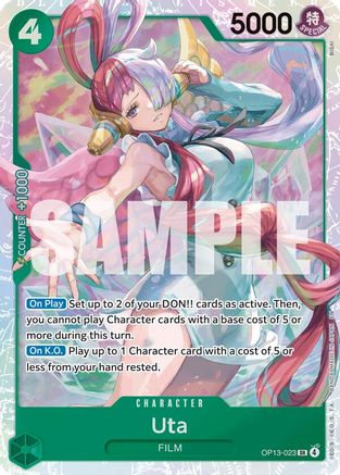 Uta (OP13-023) - Carrying On His Will Foil-1