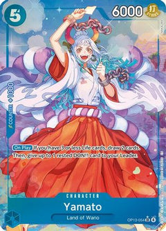 Yamato (Alternate Art) (OP13-054) - Carrying On His Will Foil-1
