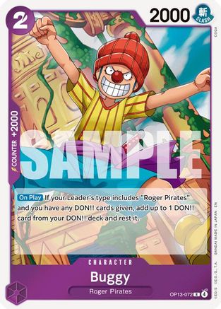 Buggy (OP13-072) - Carrying On His Will Foil-1