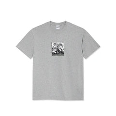Polar Skate Co. 'World Domination' Tee - Heather Grey-1