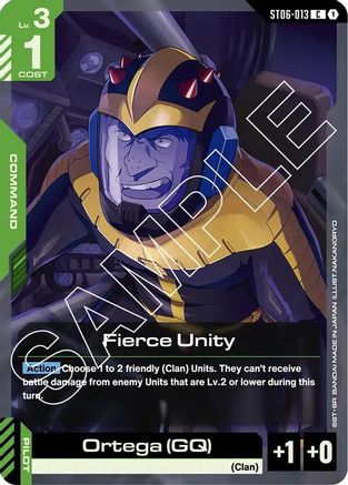 Fierce Unity (ST06-013) - Starter Deck 06 Clan Unity-1