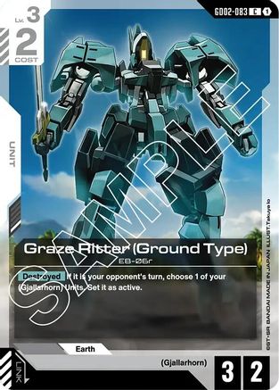 Graze Ritter (Ground Type) (GD02-083) - Dual Impact-1