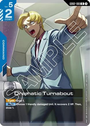 Dramatic Turnabout (GD02-100) - Dual Impact Holofoil-1