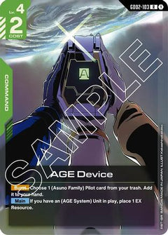 AGE Device (GD02-103) - Dual Impact Holofoil-1