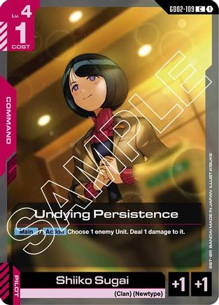 Undying Persistence (GD02-109) - Dual Impact-1