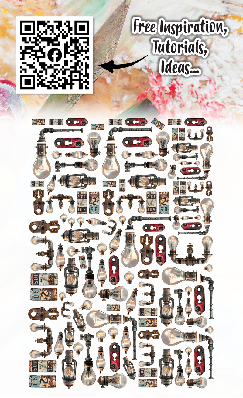 AALL and Create - Ephemera Die-Cuts - Halo Haze-2