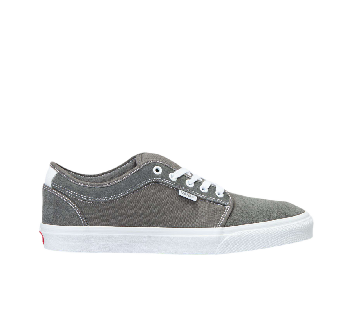 Vans 'Skate Chukka Low' Shoes - Pewter/True White-1