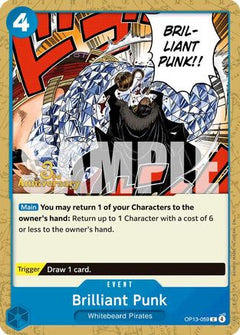 Brilliant Punk (OP13-059) - Carrying On His Will: 3rd Anniversary Tournament Cards-1