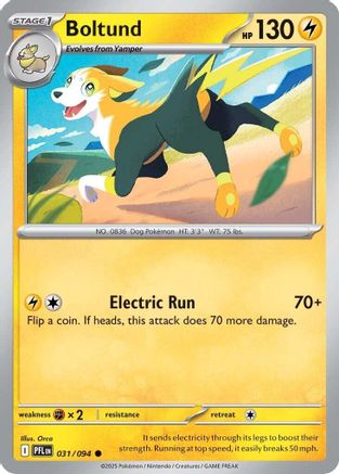 Boltund 31 - ME02 Phantasmal Flames Reverse Holofoil-1