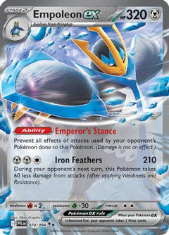 Empoleon ex - 070/094 70 - ME02 Phantasmal Flames Holofoil-1