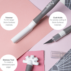 Sizzix Making Tool - Surfacez Craft Tool Set-2