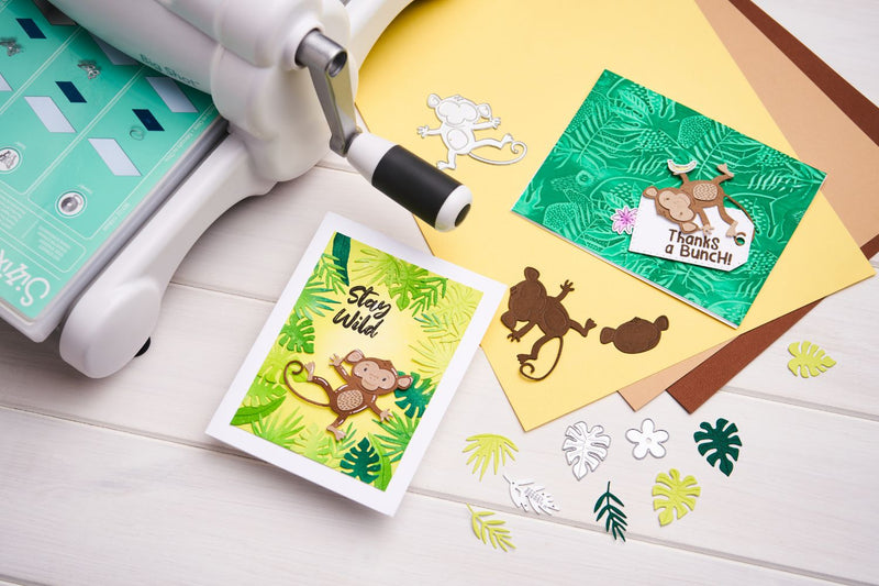 Sizzix 3-D Textured Impressions Embossing Folder - Jungle Textures by Catherine Pooler-4