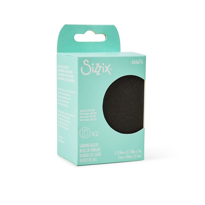 Sizzix Making Essentials Sanding Blocks, 2 3/4" x 3 7/8" x 1”, 2PK-1