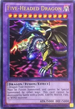 Five-Headed Dragon (LC03-EN004) - Legendary Collection 3: Yugi's World Limited-1