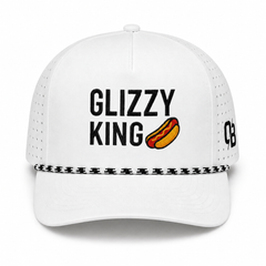 Glizzy King - Snapback (White)-1