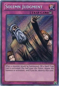 Solemn Judgment (LCYW-EN152) - Legendary Collection 3: Yugi's World 1st Edition-1