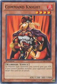 Command Knight (LCYW-EN162) - Legendary Collection 3: Yugi's World 1st Edition-1