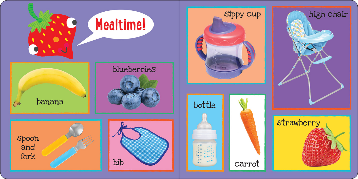 Peter Pauper Press - My First 101 WORDS Board Book - Ages 0+-5