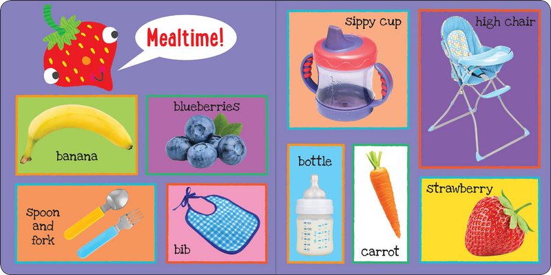 Peter Pauper Press - My First 101 WORDS Board Book - Ages 0+-5