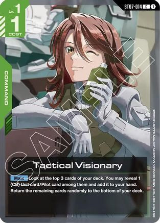 Tactical Visionary (ST07-014) - Starter Deck 07 Celestial Drive-1