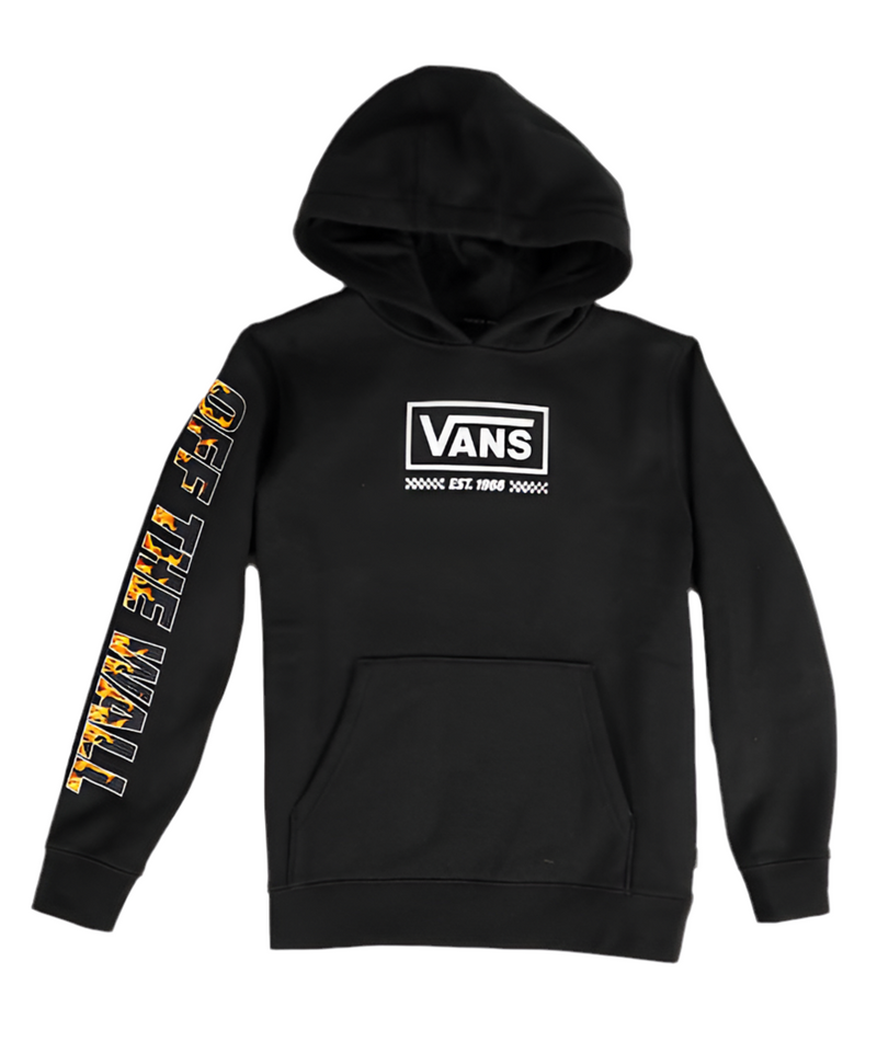 Vans 'Digi Flames' Hoodie - Black (KIDS)-1
