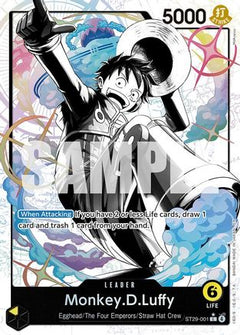 Monkey.D.Luffy (001) (Parallel) (ST29-001) - Starter Deck 29: Egghead Foil-1
