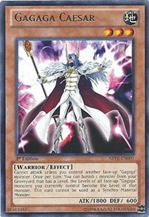 Gagaga Caesar (ABYR-EN001) - Abyss Rising 1st Edition-1