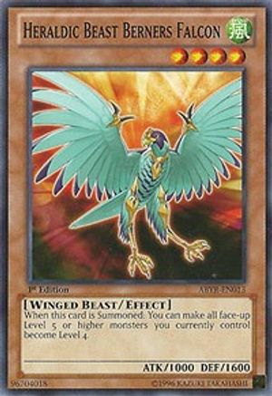 Heraldic Beast Berners Falcon (ABYR-EN013) - Abyss Rising 1st Edition-1