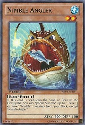 Nimble Angler (ABYR-EN031) - Abyss Rising 1st Edition-1