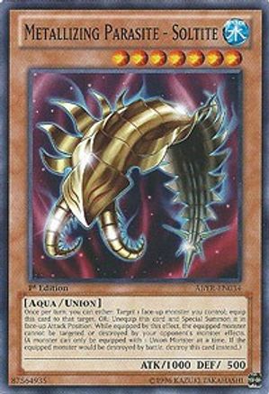 Metallizing Parasite - Soltite (ABYR-EN034) - Abyss Rising 1st Edition-1