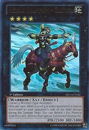 Heroic Champion - Gandiva (ABYR-EN042) - Abyss Rising 1st Edition-1