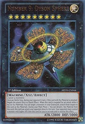 Number 9: Dyson Sphere (ABYR-EN044) - Abyss Rising 1st Edition-1