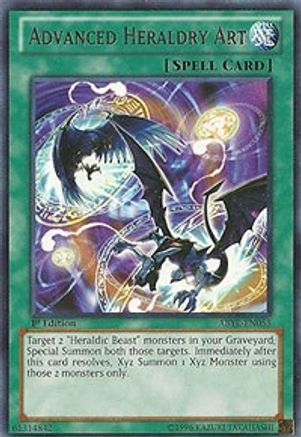 Advanced Heraldry Art (ABYR-EN055) - Abyss Rising 1st Edition-1