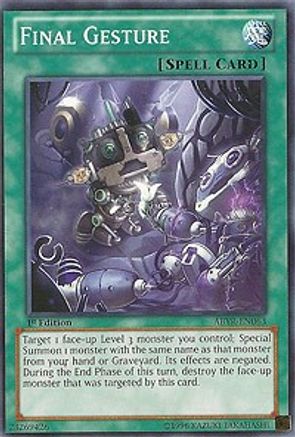 Final Gesture (ABYR-EN063) - Abyss Rising Unlimited-1
