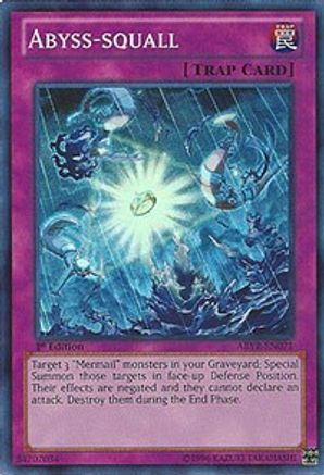 Abyss-squall (ABYR-EN071) - Abyss Rising 1st Edition