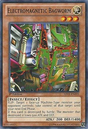 Electromagnetic Bagworm (ABYR-EN090) - Abyss Rising 1st Edition-1