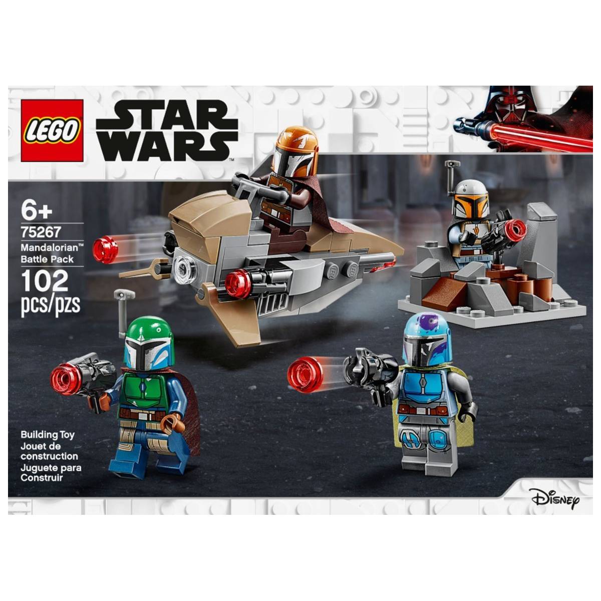 LEGO 75267 – Star Wars: Pack de Batalla Mandaloriano - 102 piezas (UPC: 673419317245)