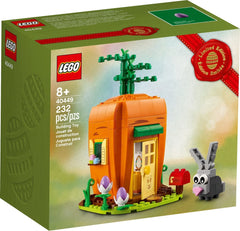 LEGO La maison en forme de carotte du lapin de Pâques (ensemble 40449)-1