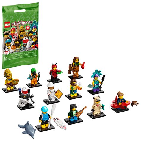 LEGO Minifigures – Series 21 Blind Bag (1 Figure) – Limited Edition 12 to Collect (UPC: 673419338448)